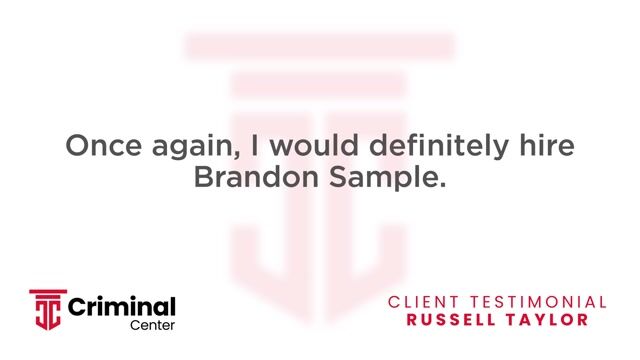 Video still of Russell Taylor