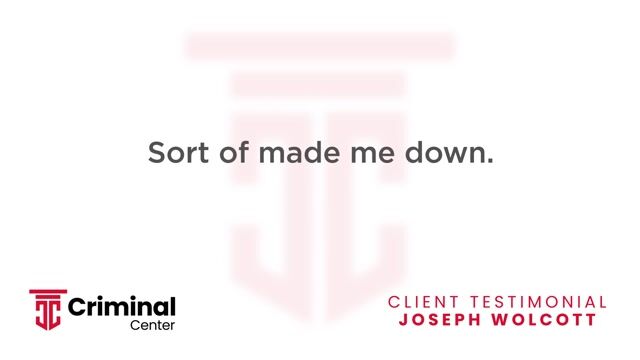 Video still of Joseph Wolcott